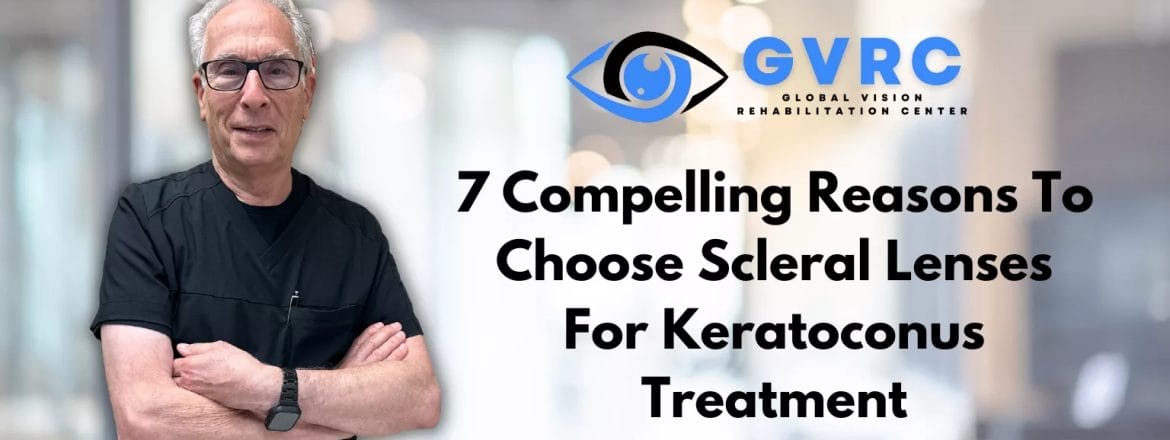 Dr. Edward Boshnick showcasing Scleral Lenses for Keratoconus